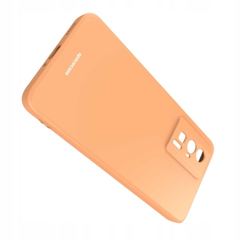 Spacecase Silicone Case Poco F5 Pro orange