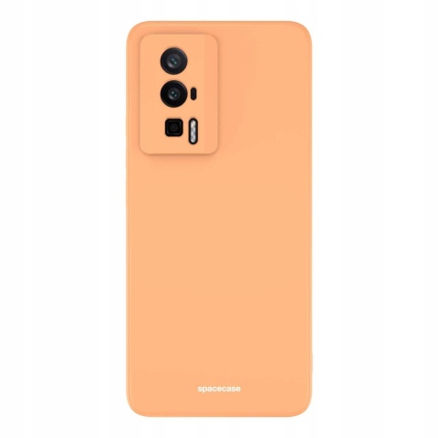 Spacecase Silicone Case Poco F5 Pro orange