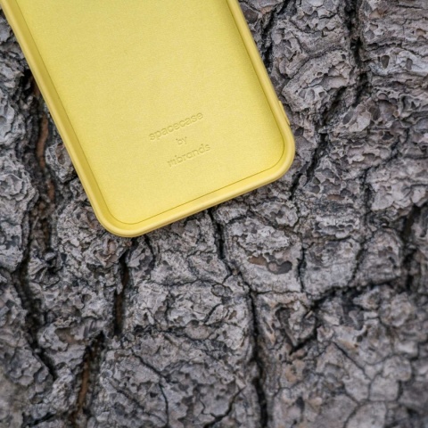 Spacecase Silicone Case Poco F5 Pro yellow