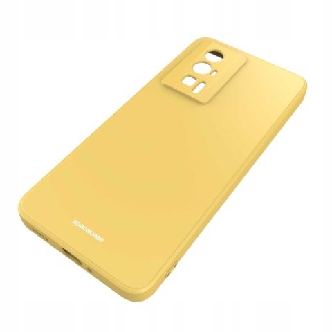 Spacecase Silicone Case Poco F5 Pro yellow