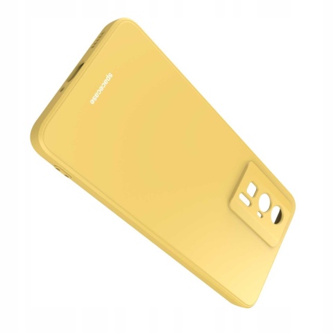 Spacecase Silicone Case Poco F5 Pro yellow