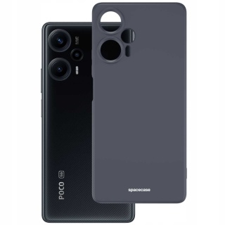 Spacecase Silicone Case Poco F5 black
