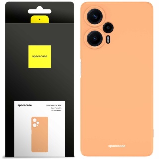 Spacecase Silicone Case Poco F5 orange