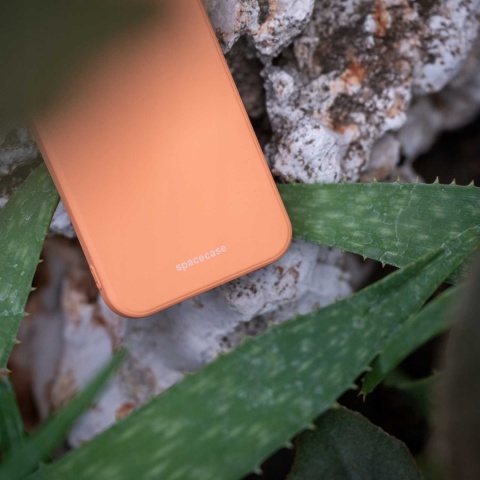 Spacecase Silicone Case Poco F5 orange