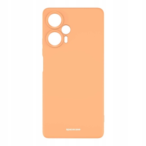 Spacecase Silicone Case Poco F5 orange