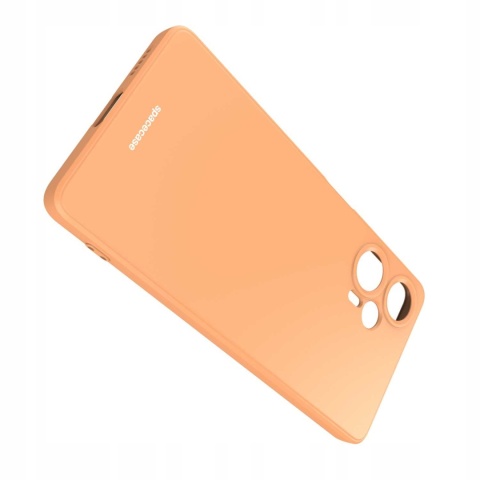 Spacecase Silicone Case Poco F5 orange