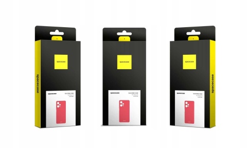 Spacecase Silicone Case Poco F5 red