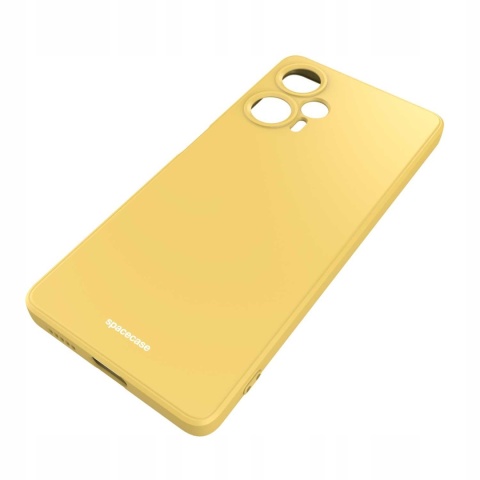 Spacecase Silicone Case Poco F5 yellow