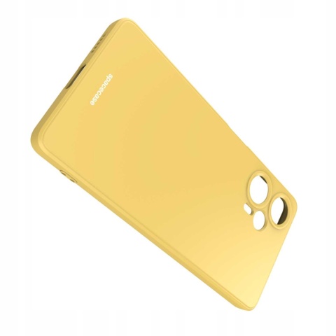 Spacecase Silicone Case Poco F5 yellow