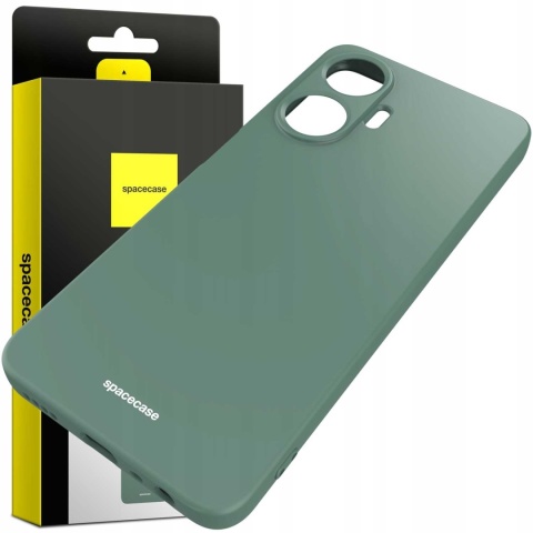 Spacecase Silicone Case Realme C55 dark green