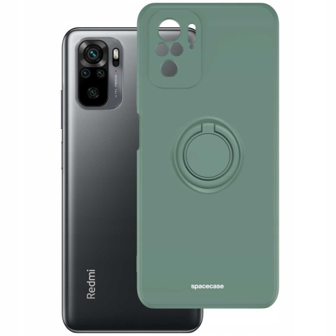 Spacecase Silicone Ring Redmi Note 10/10s dark green