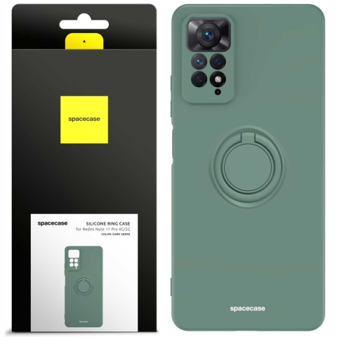 Spacecase Silicone Ring Redmi Note 11 Pro 4G/5G green