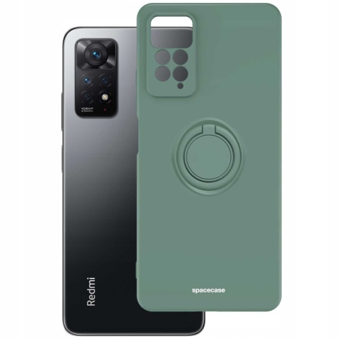 Spacecase Silicone Ring Redmi Note 11 Pro 4G/5G green