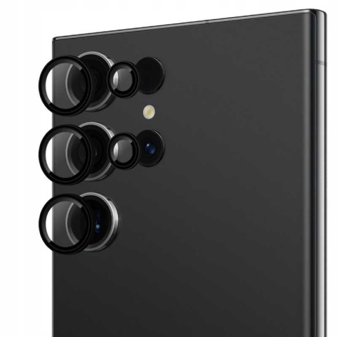 Spacecase Camera Ring Galaxy S23 Ultra black