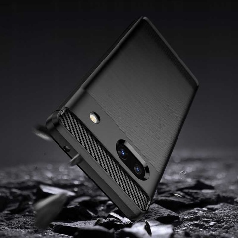 Spacecase Carbon Google Pixel 7A black