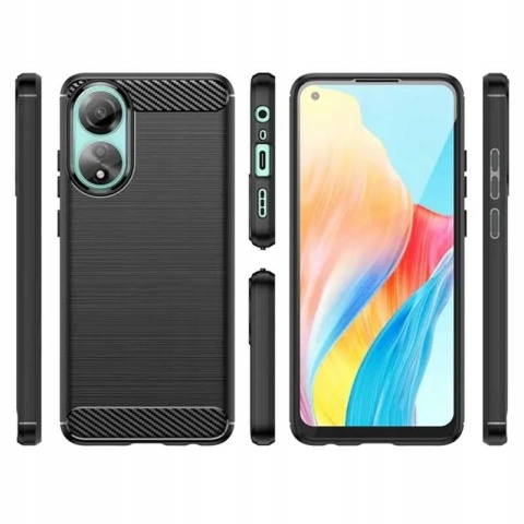 Spacecase Carbon Oppo A78 4G black