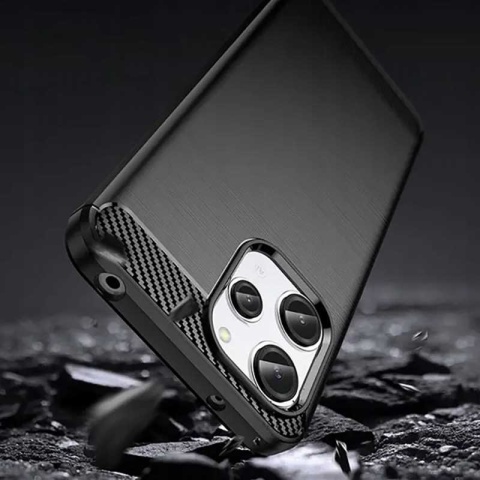 Spacecase Carbon Redmi 12 4G black