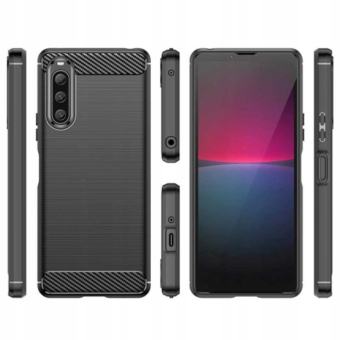 Spacecase Carbon Sony Xperia 10 V black