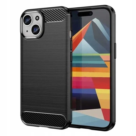 Spacecase Carbon iPhone 15 black