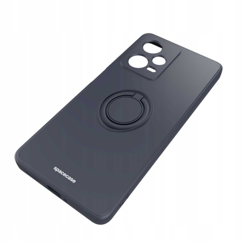 Spacecase Silicone Ring Redmi Note 12 Pro 5G black