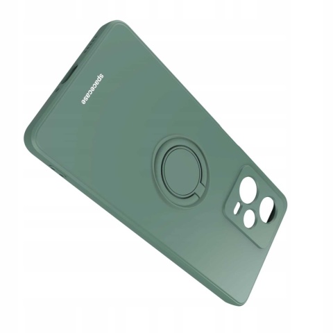 Spacecase Silicone Ring Redmi Note 12 Pro 5G dark green
