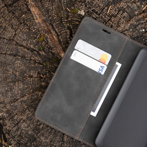 Spacecase Wallet iPhone 15 Plus black