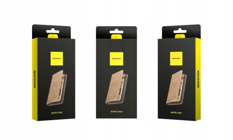 Spacecase Wallet iPhone 15 Plus light brown