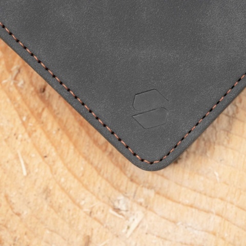 Spacecase Wallet iPhone 15 black