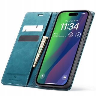 Spacecase Wallet iPhone 15 blue