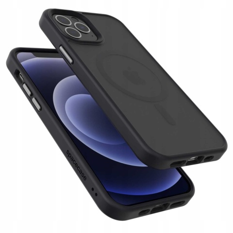 Spacecase Hybrid Mag iPhone 12/12 Pro black