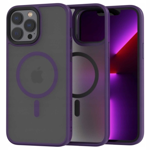 Spacecase Hybrid Mag iPhone 13 Pro Max purple