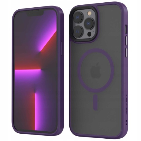 Spacecase Hybrid Mag iPhone 13 Pro Max purple