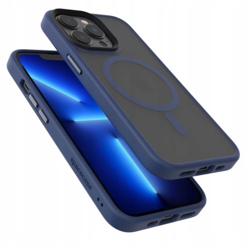 Spacecase Hybrid Mag iPhone 13 Pro dark blue
