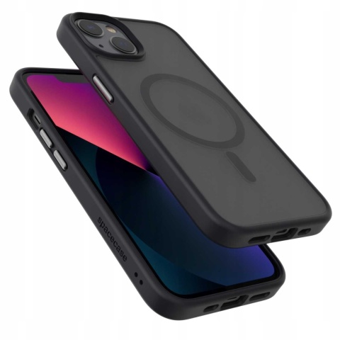 Spacecase Hybrid Mag iPhone 13 black