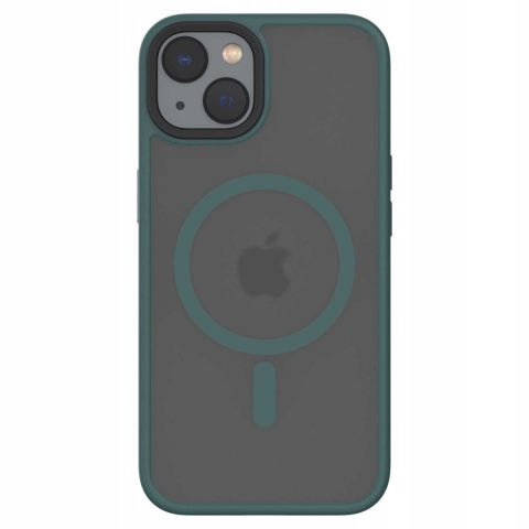 Spacecase Hybrid Mag iPhone 13 dark green