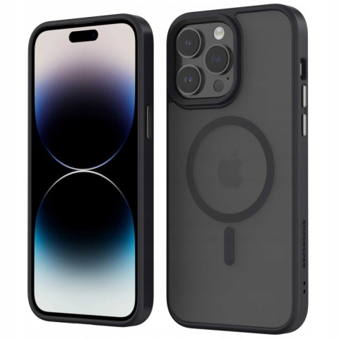 Spacecase Hybrid Mag iPhone 14 Pro Max black