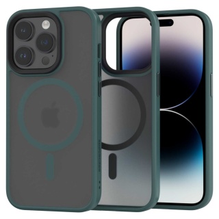 Spacecase Hybrid Mag iPhone 14 Pro dark green