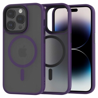 Spacecase Hybrid Mag iPhone 14 Pro purple
