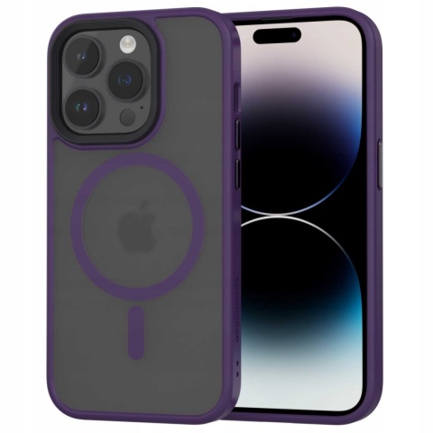 Spacecase Hybrid Mag iPhone 14 Pro purple