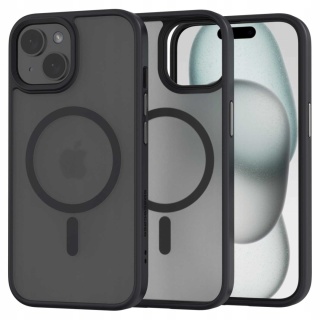 Spacecase Hybrid Mag iPhone 15 Plus black