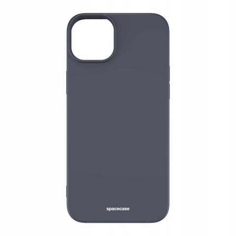 Spacecase Silicone Case iPhone 15 Plus black