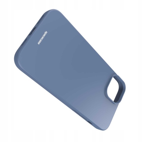 Spacecase Silicone Case iPhone 15 Plus blue
