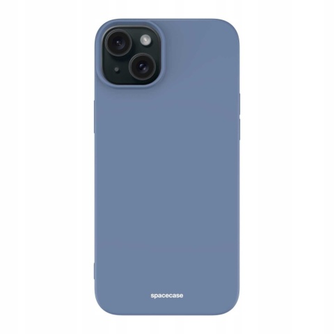 Spacecase Silicone Case iPhone 15 Plus blue