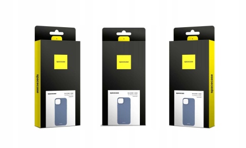 Spacecase Silicone Case iPhone 15 Plus blue