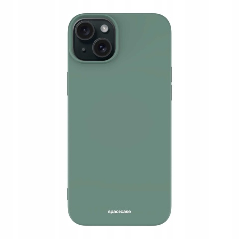 Spacecase Silicone Case iPhone 15 Plus dark green