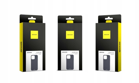 Spacecase Silicone Case iPhone 15 Pro Max black