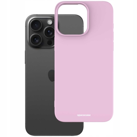 Spacecase Silicone Case iPhone 15 Pro Max lilac