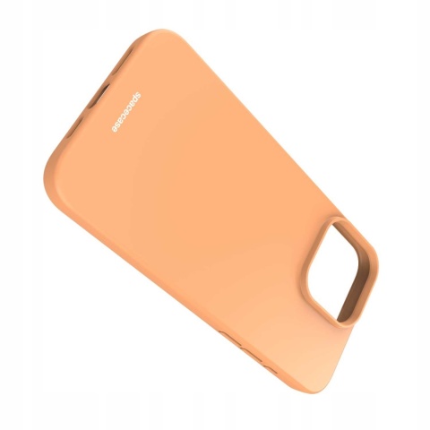 Spacecase Silicone Case iPhone 15 Pro Max orange