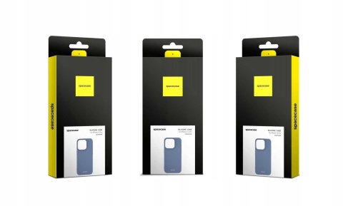 Spacecase Silicone Case iPhone 15 Pro blue