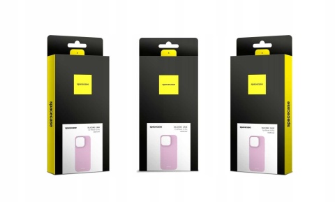 Spacecase Silicone Case iPhone 15 Pro lilac